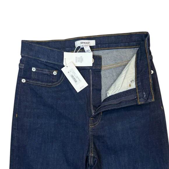 NWT SPANXsculpt Lycra Ankle Slim Jeans in Hayward Wash Size 8